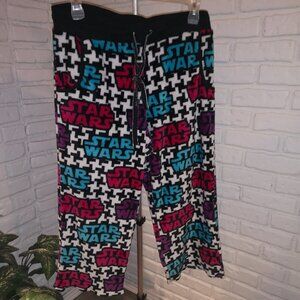 Star Wars Ladies Multi Colored Fleece Sleep Pants